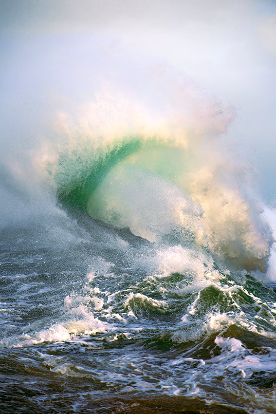 North Coast Wave Print – Liquid Mountains #25'
