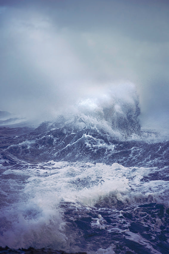North Coast Wave Print Liquid Mountains #20