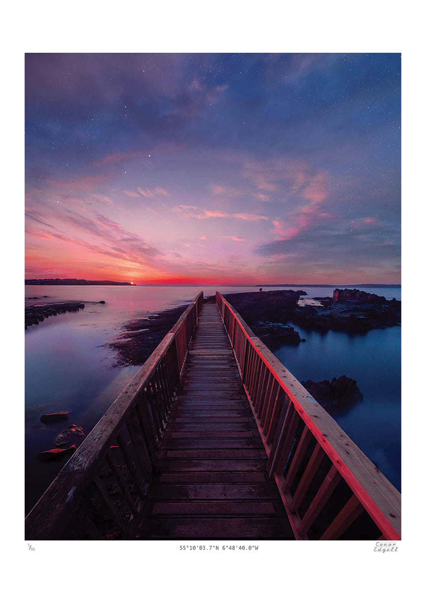 Pan's Rock Footbridge Ballycastle 55°12'27.0"N 6°13'11.9"W