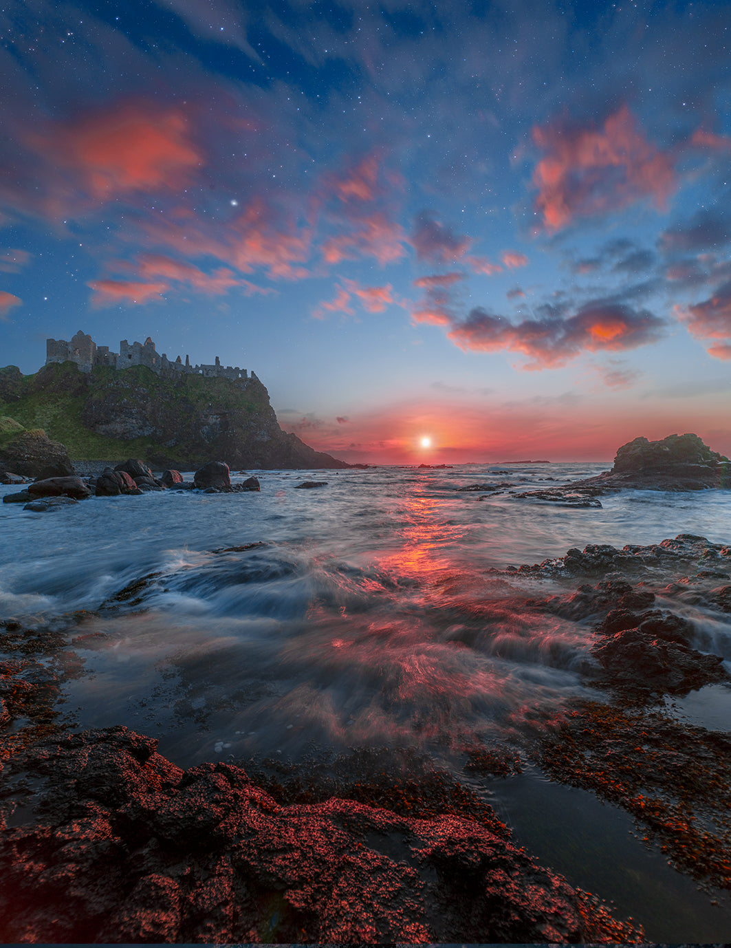 Dunluce Castle 55°12'44.1"N 6°34'38.1"W