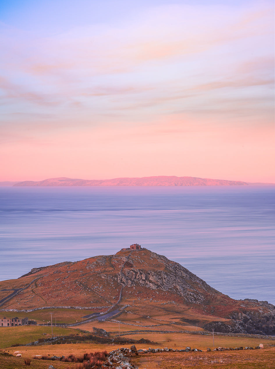 Torr Head - Ballycastle-Sunset '55°14'29.9"N 6°22'52.3"W'