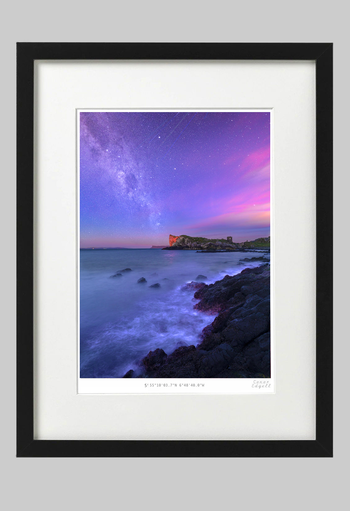 Kinbane Castle Meteor Shower 55°13'50.7"N 6°17'39.3"W