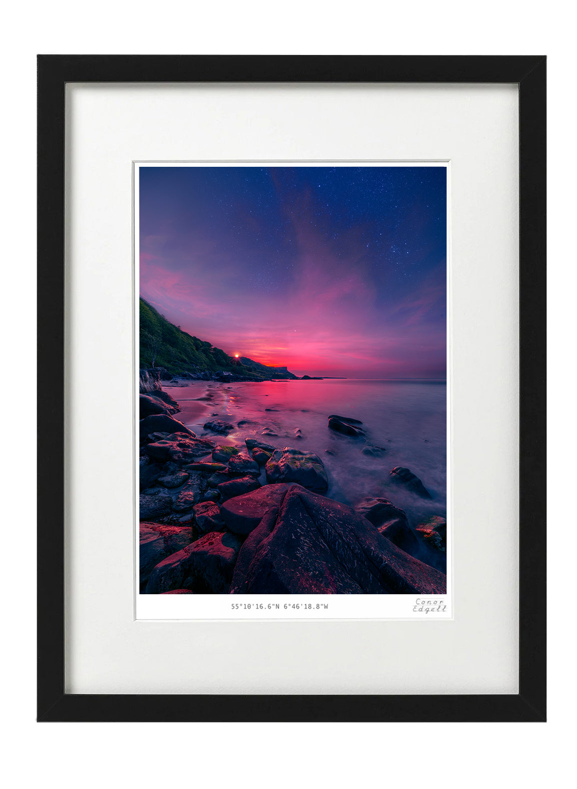 Murlough Bay Sunset 55°12'32.7"N 6°06'51.1"W