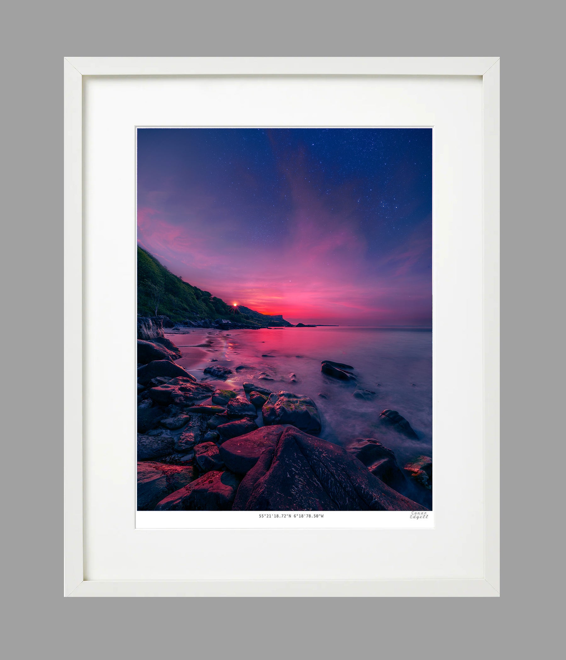 Murlough Bay Sunset 55°12'32.7"N 6°06'51.1"W