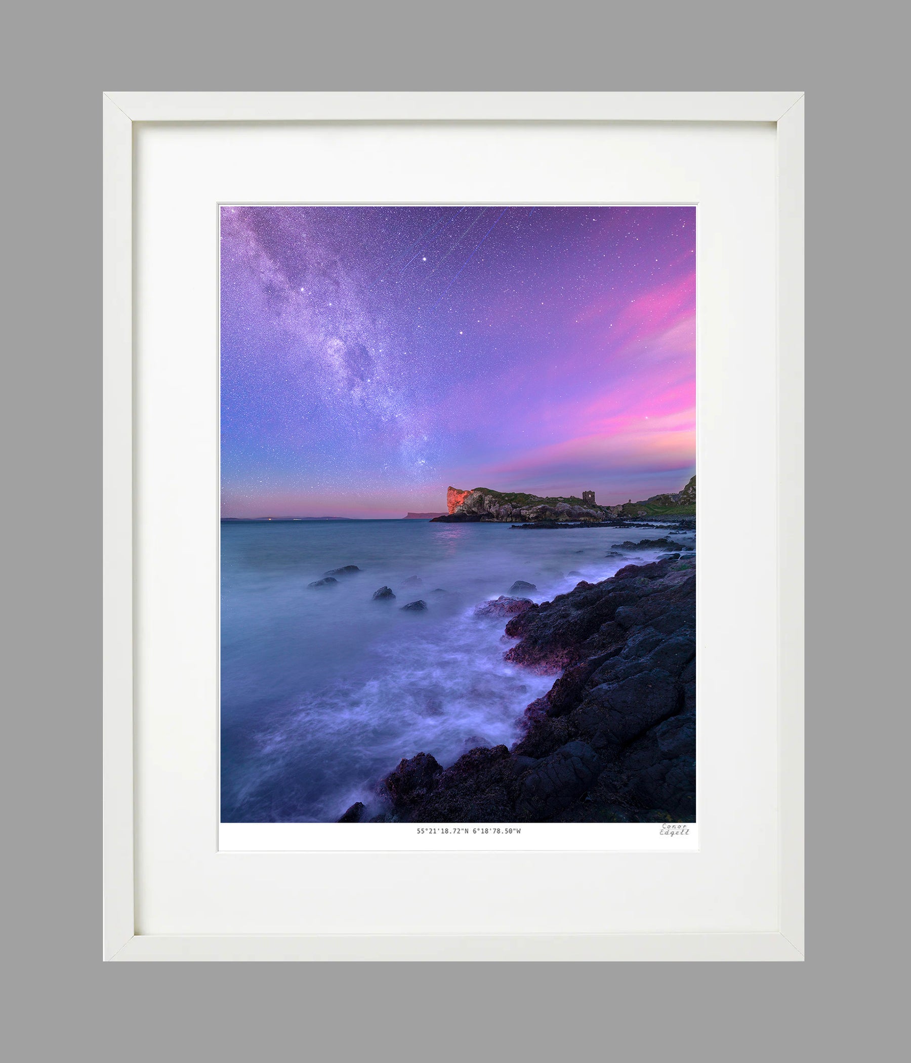 Kinbane Castle Meteor Shower 55°13'50.7"N 6°17'39.3"W