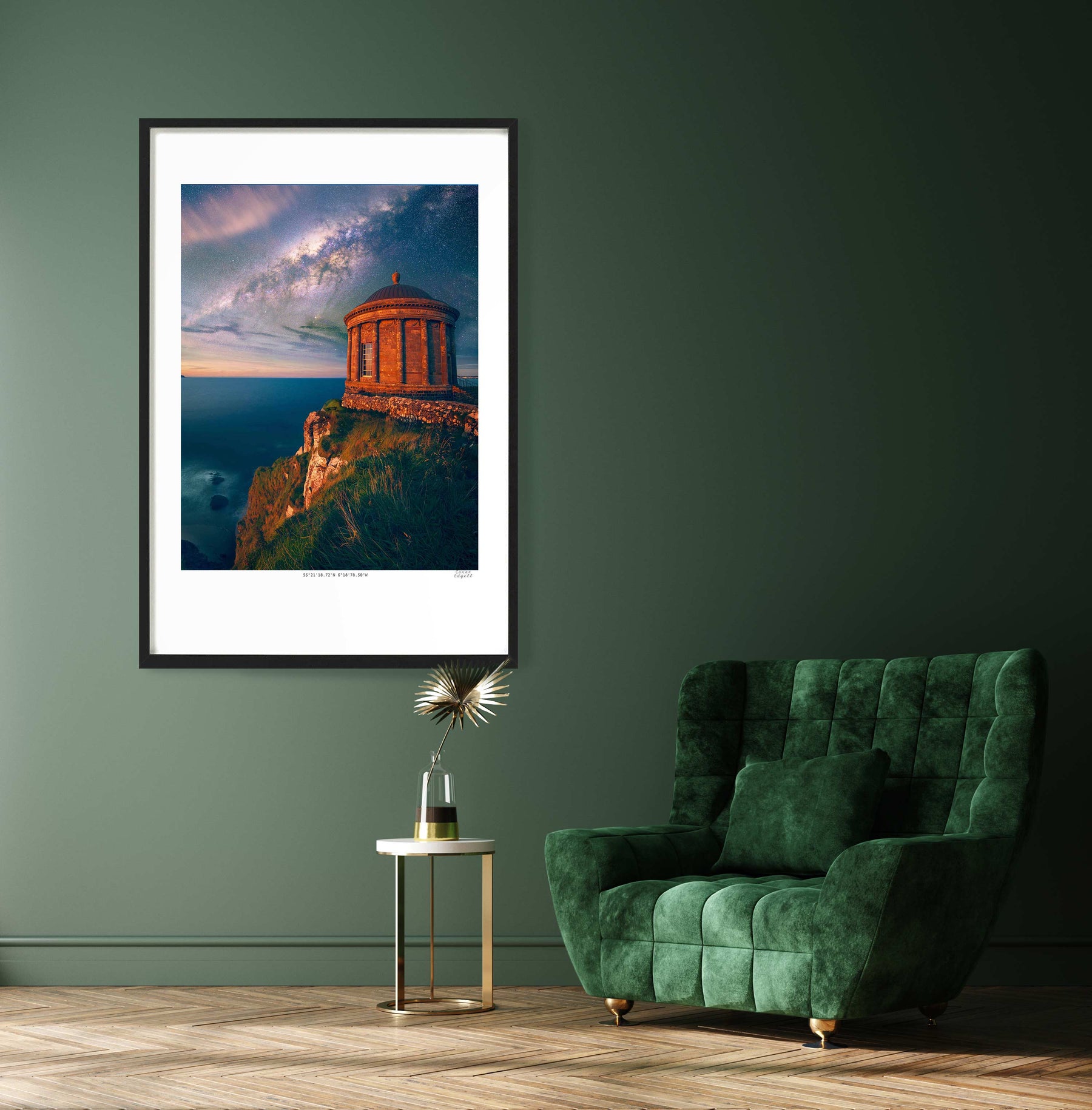 Mussenden Temple ‘55°10'03.7"N 6°48'40.0"W