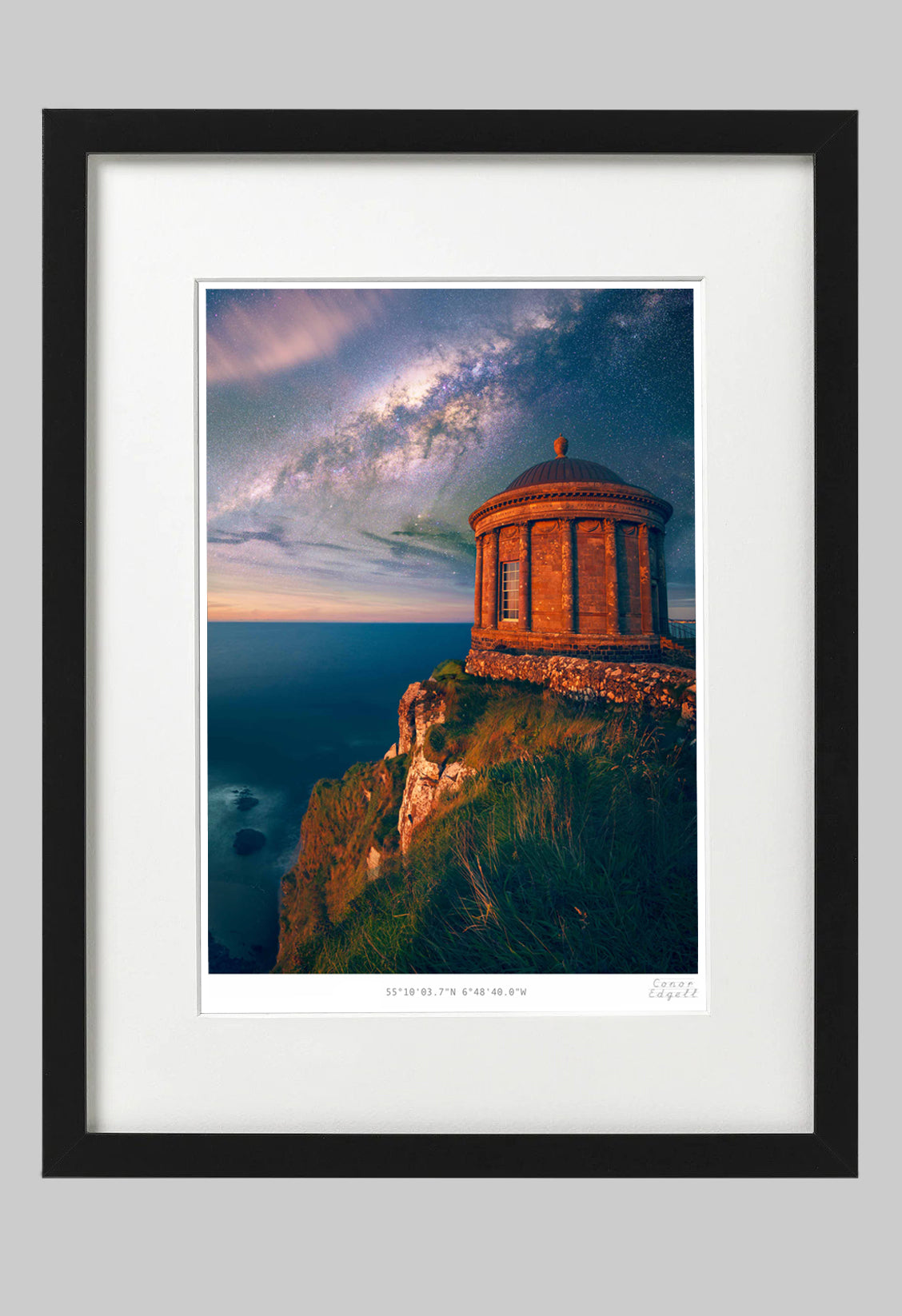 Mussenden Temple ‘55°10'03.7"N 6°48'40.0"W