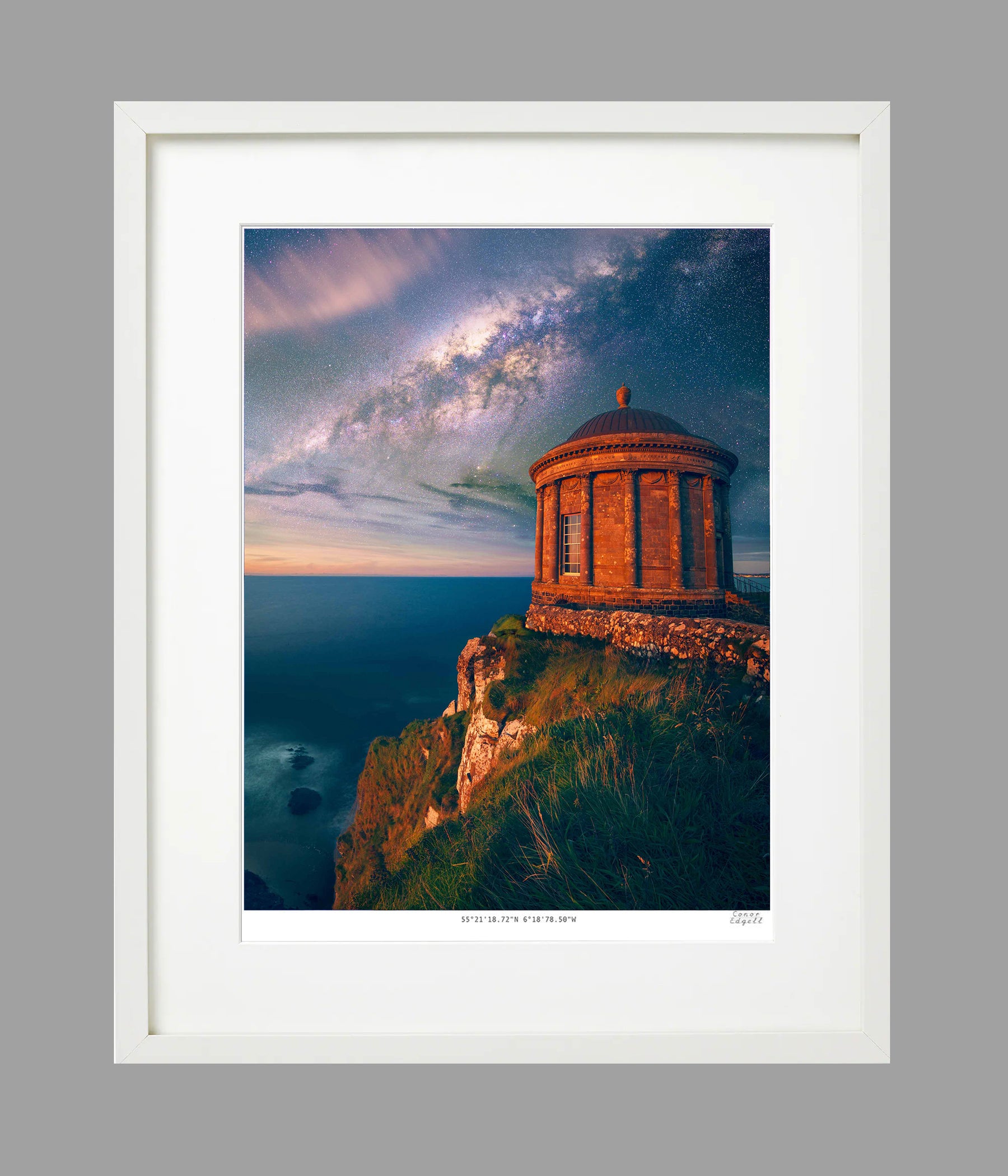Mussenden Temple ‘55°10'03.7"N 6°48'40.0"W
