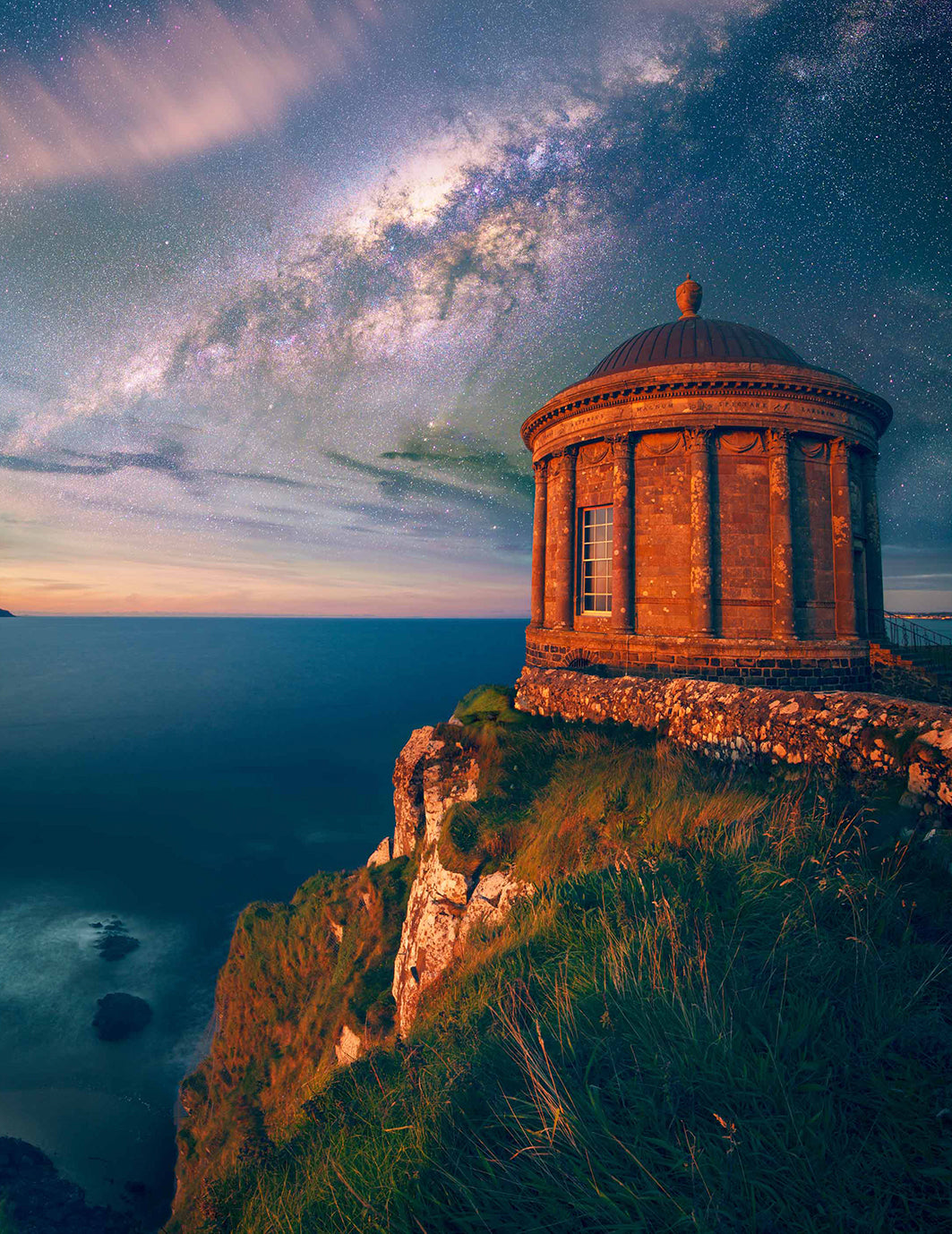 Mussenden Temple ‘55°10'03.7"N 6°48'40.0"W
